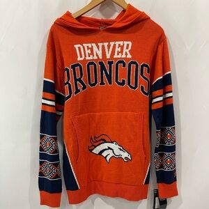 Denver Broncos Knit Hoodie